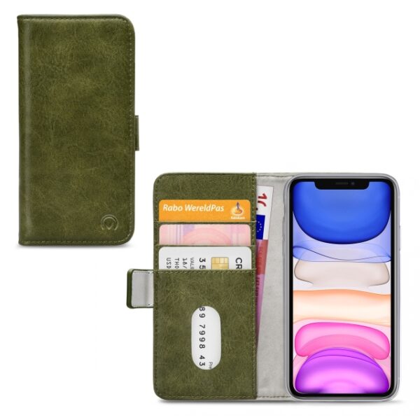 Mobilize Elite Gelly Wallet Book Case Apple iPhone 11 Green